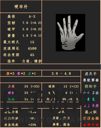 《神秘武器属性大揭秘》