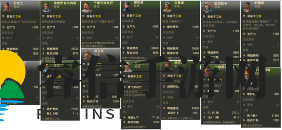 《纪元1800》新旧大陆雇佣特殊图谱分享