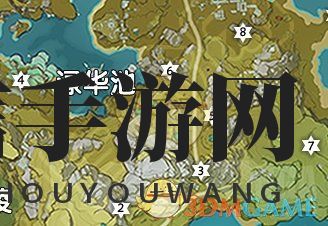 《原神》渌华池探秘，宝藏地图大揭秘