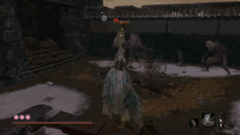 《只狼》苇名一心新打法，轻松击败boss！