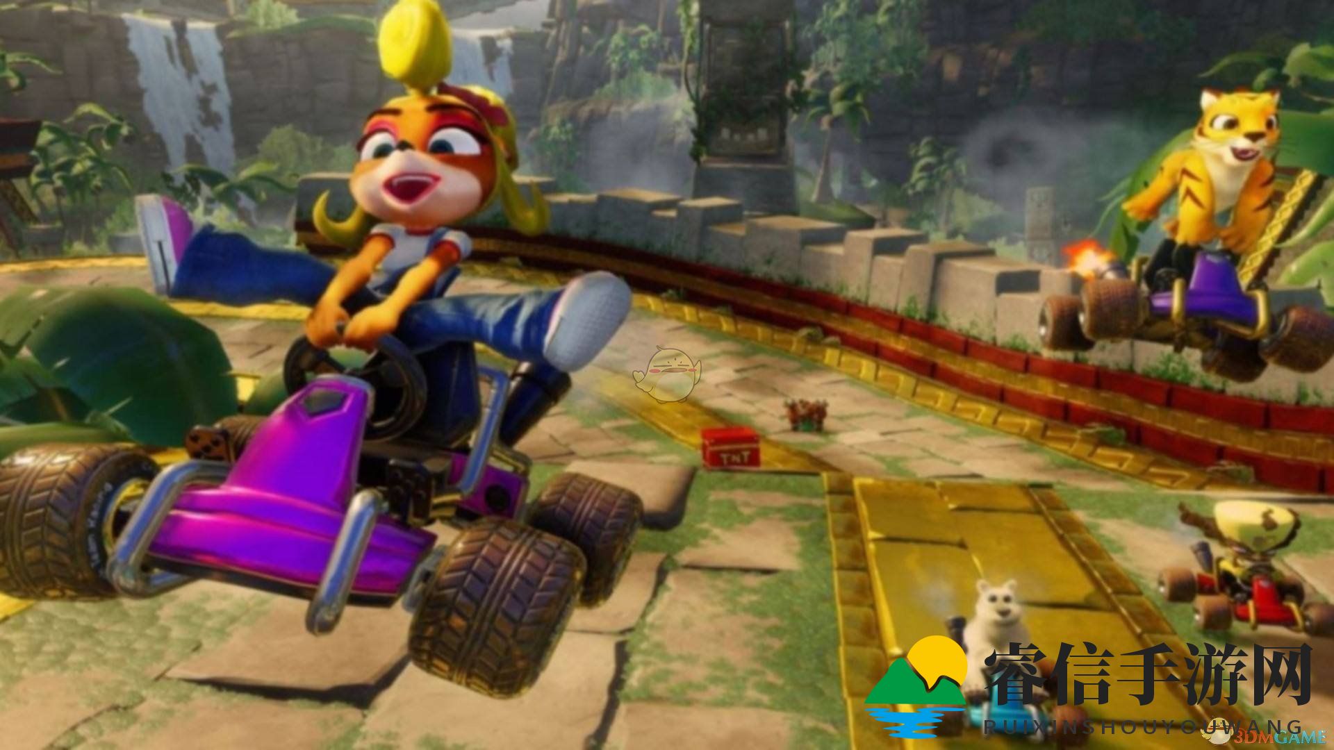 独家技巧！赛车游戏中巧妙甩掉TNT炸弹