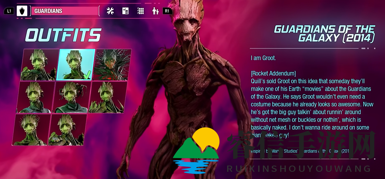 《漫威银河护卫队》全成员MCU皮肤介绍