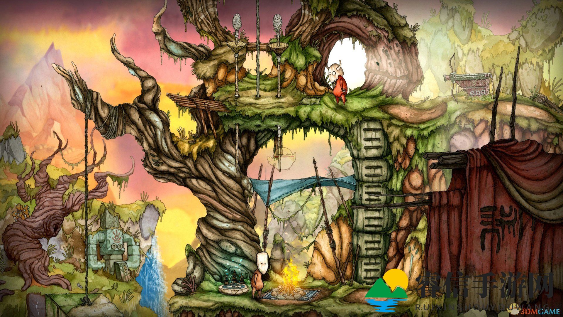 神秘探险，勇敢泰库拯救家园