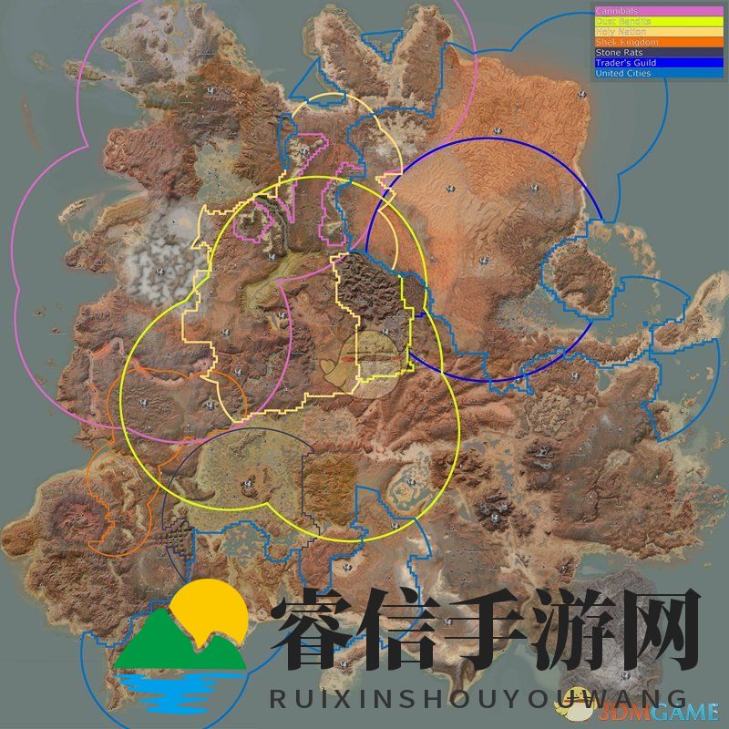 《剑士》势力版图大揭秘，跟随征服者！