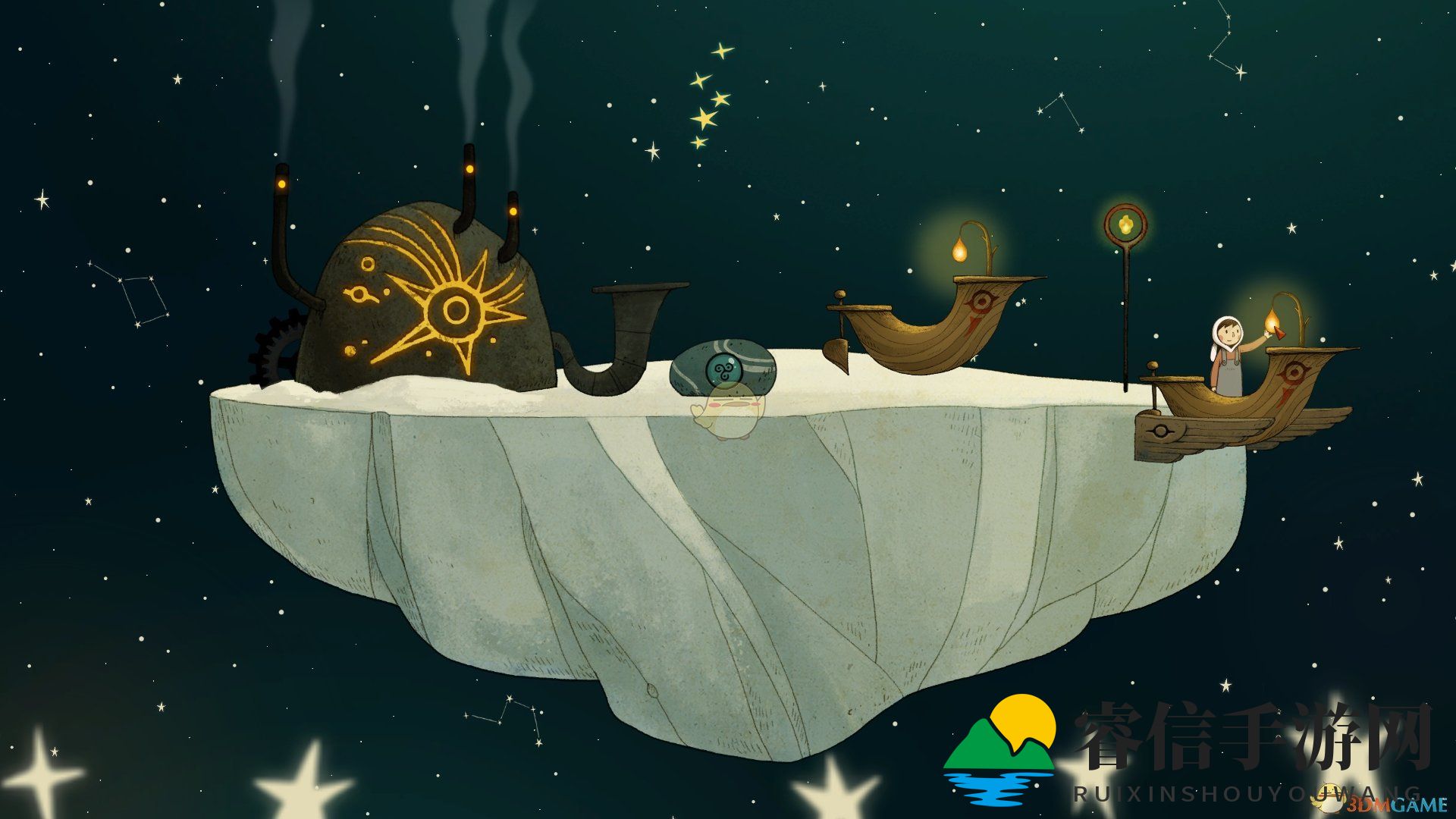 月影之塔探险：揭秘神秘岛屿变色之谜