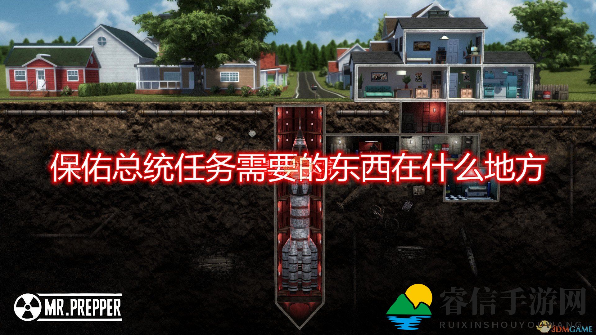 《末日准备狂》保佑总统任务所需物品位置介绍