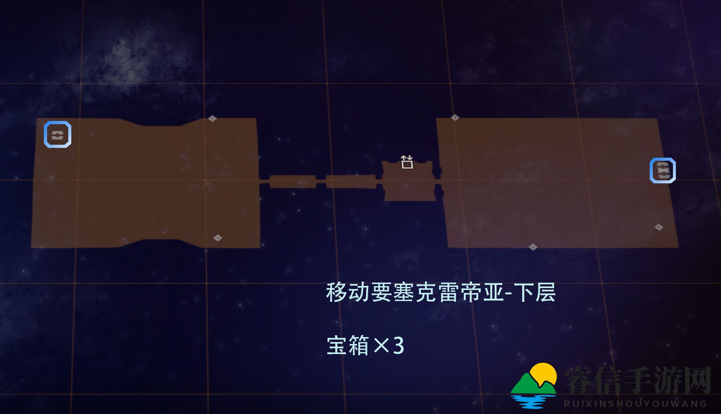 《破晓传说》移动要塞克蕾帝亚全宝箱猫头鹰位置介绍