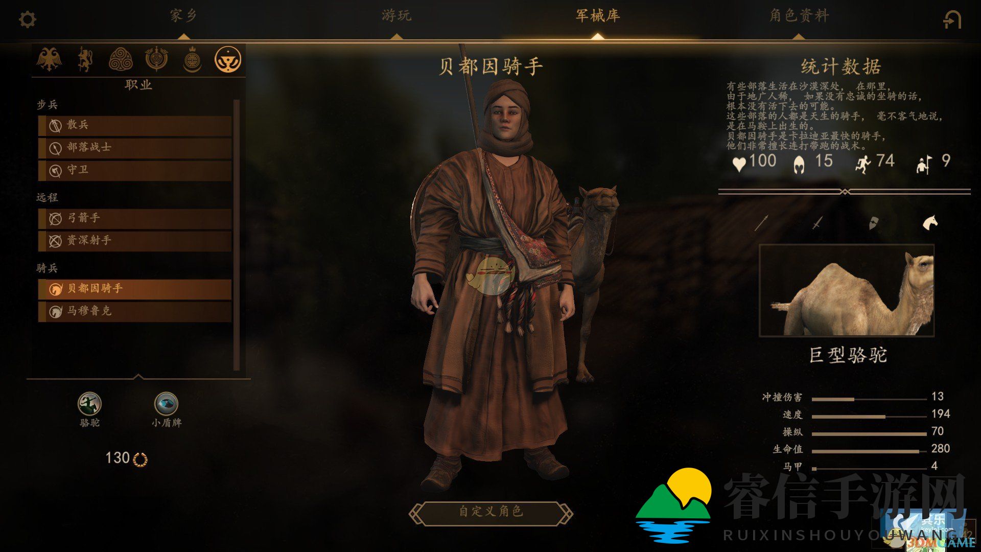 《骑马与砍杀2》领军者模式阿塞莱兵种详解