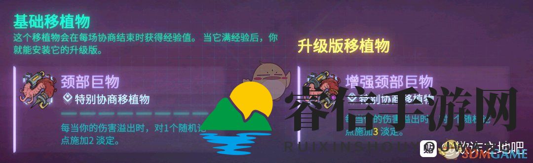 神秘协商移植物属性揭秘，萨儿玩家必看