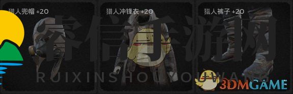 猎人套装揭秘：独家属性与风采亮相