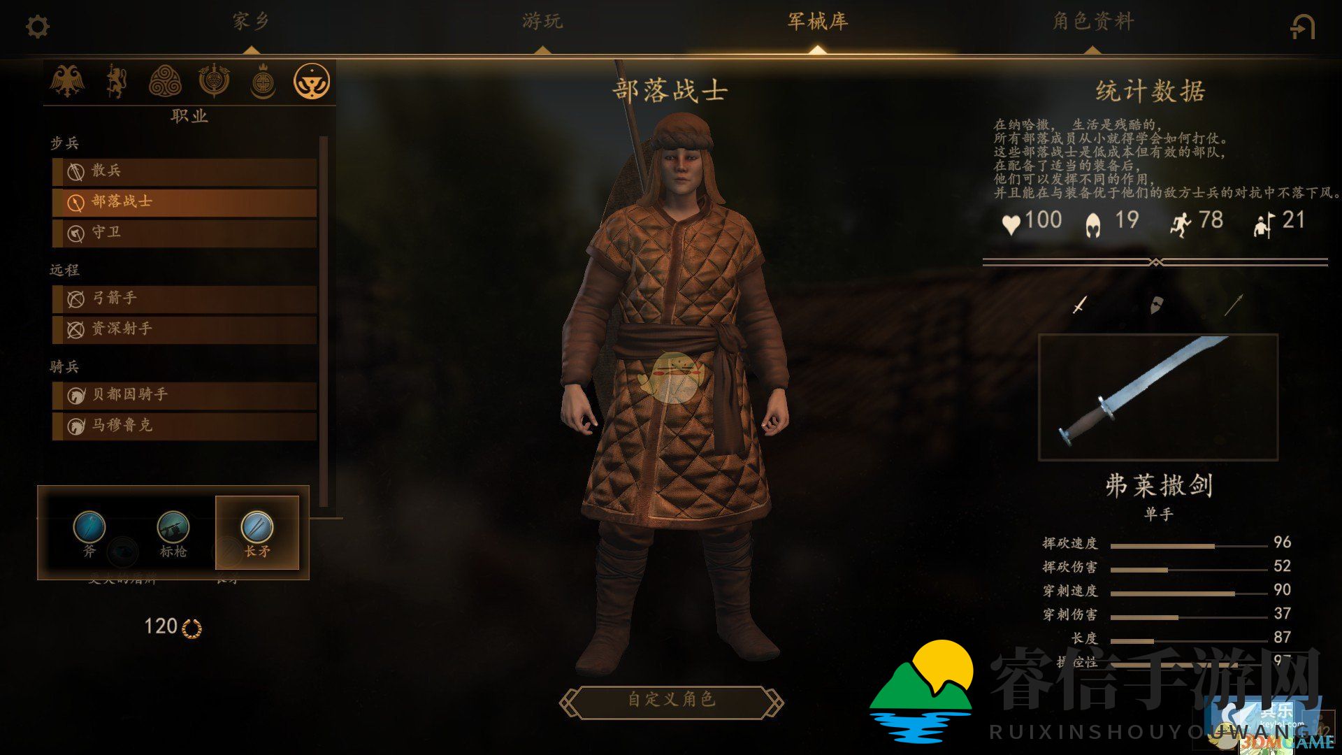 《骑马与砍杀2》领军者模式阿塞莱兵种详解