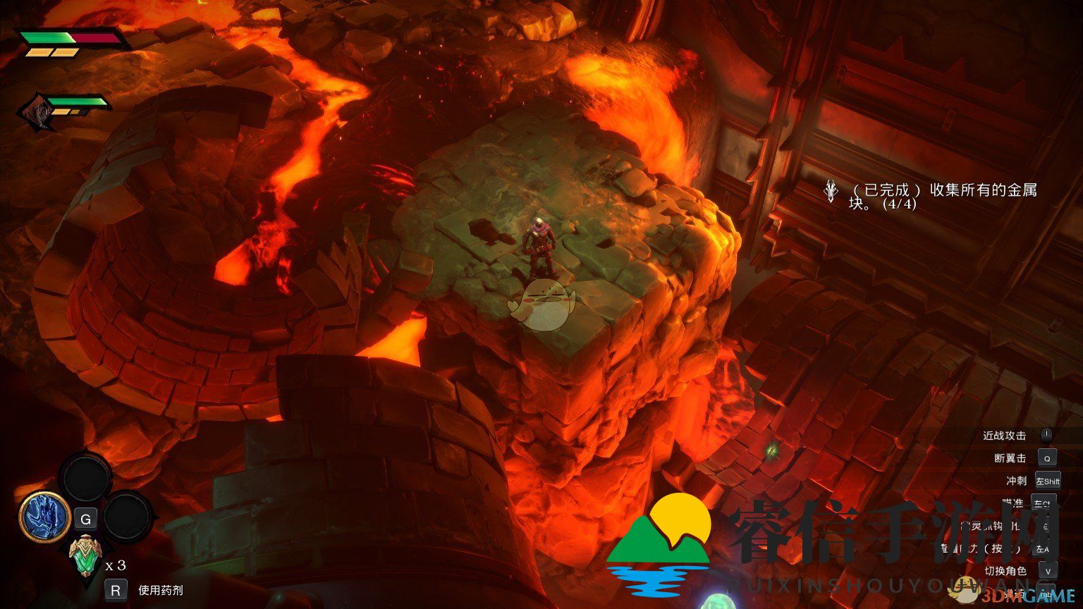 神秘金属块藏身地，探险者速来一探！