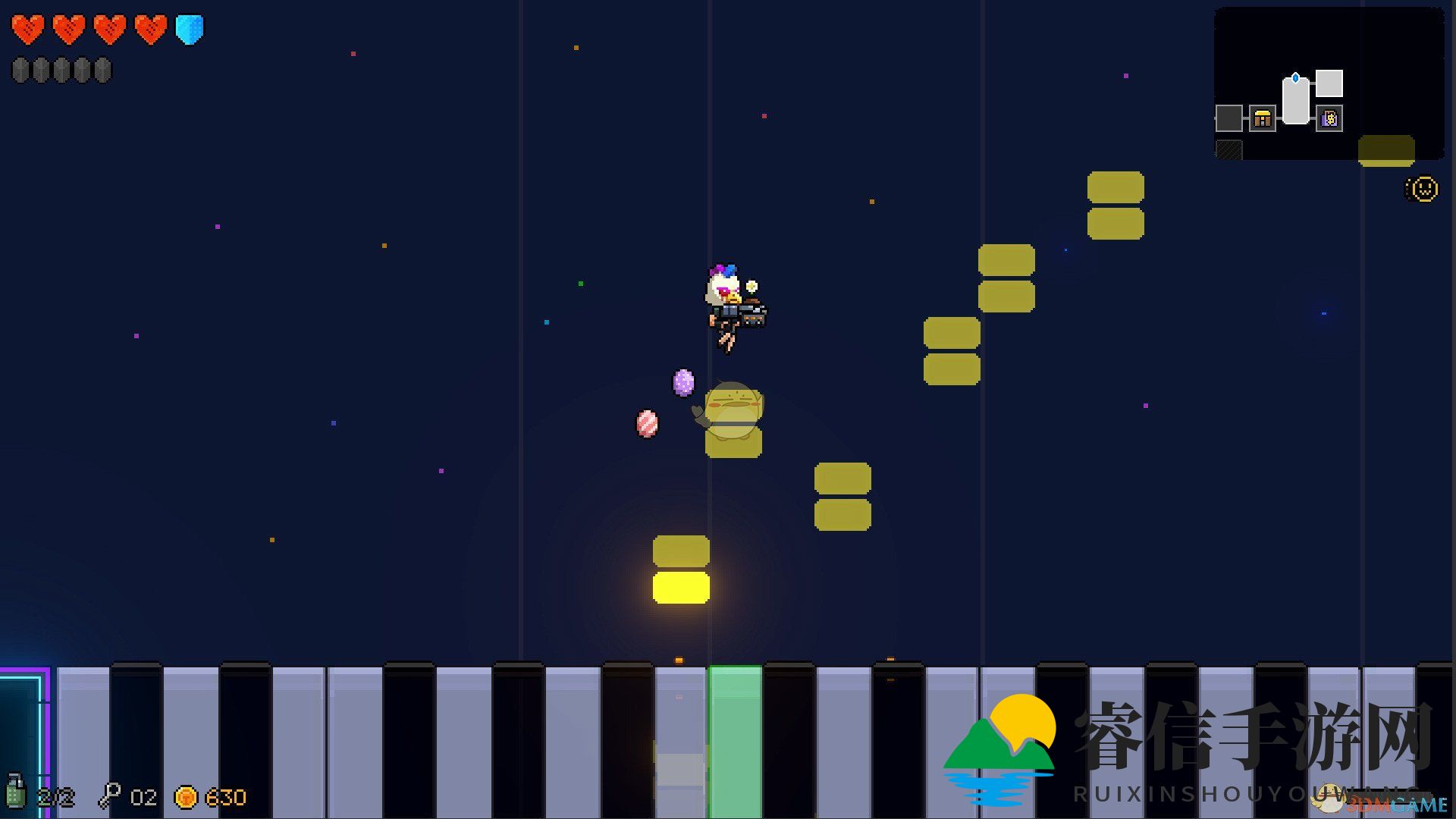 神秘道具揭秘：霓虹深渊乌龟帽助力战斗