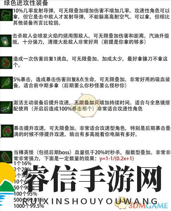 《雨中冒险2》新手装备选择攻略