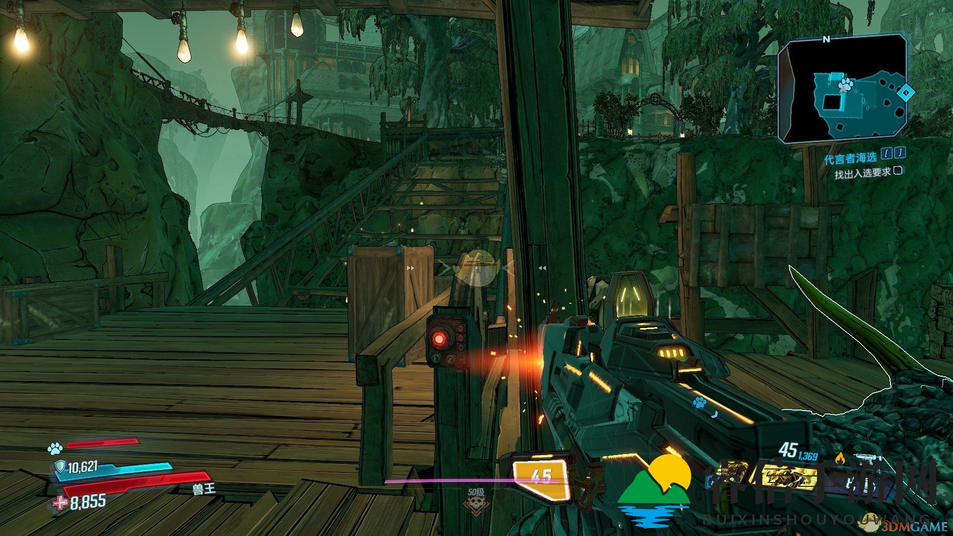 《无主之地3》6个试炼场的位置分享