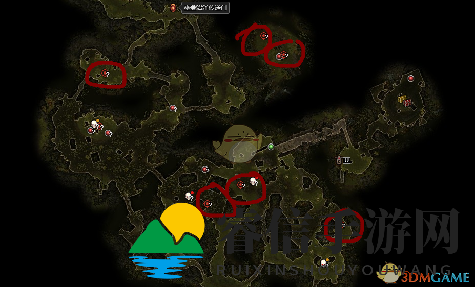 《恐怖黎明》希兰卡尔污染的位置一览